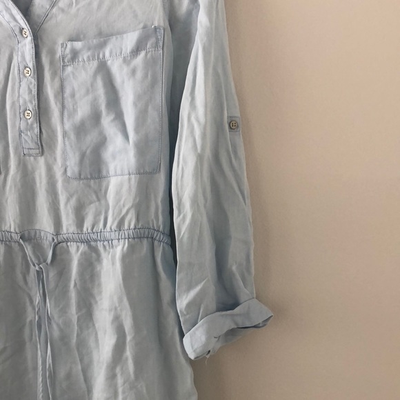 Alya Light blue/jean dress - Picture 2 of 4